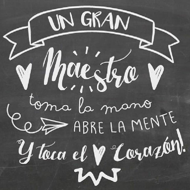 Agradecer a mi Maestro