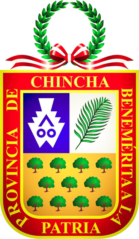Escudo de la PROVINCIA DE CHINCHA Escudo de la PROVINCIA DE CHINCHA
