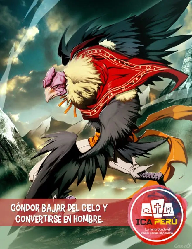 Leyenda de Cerro Blanco - Hombre Condor