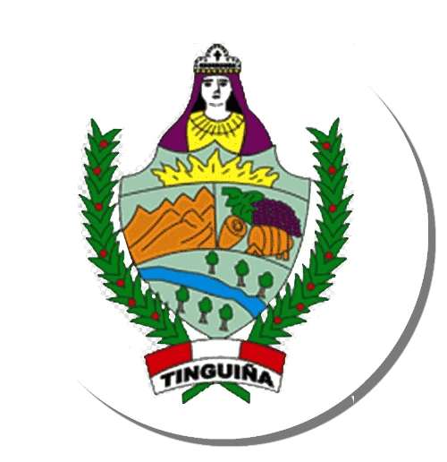 Himno del Distrito de la Tinguiña - Insignia, Escudo.