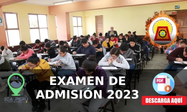 Examen CEPU UNICA 2023